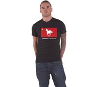 Deftones T Shirt White Pony Worldwide Band Logo Official Mens Black S