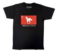 Deftones Unisex T-Shirt: Star & Pony (X-Large)