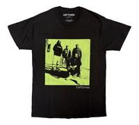 Deftones Unisex Adult Photograph Cotton T-Shirt (XXL) (Black/Green)