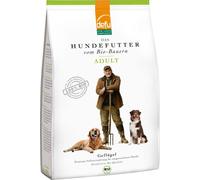 defu Dog Food, 4 x 800 g, Adult Organic Poultry, Premium Organic Dry Food for Adult Dogs