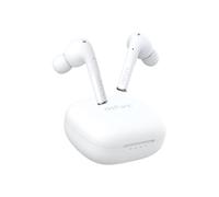 DEFUNC True Entertainment In-Ear True Wireless Earbuds, 3D Sound Dual Mic, Low Latency, Fast Charging Case, Touch Control, IPX4 Waterproof Gaming & Streaming Earphones (White)