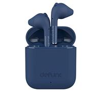 DEFUNC True GO Slim Bluetooth 5.0 Wireless Earbuds with Wireless Charging Case IPX4 Waterproof TWS Stereo Headphones in Ear Built in Mic USB-C Charging 22 Hour Battery Life (Blue)