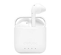 DEFUNC True Go Slim D4212 Wireless Earphones with Powerful Sound - 22 Hours of Battery Life - White, Small