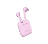 DEFUNC True Talk In-Ear True Wireless Earbuds with ENC Noise Cancelling Mic, 5.2 Bluetooth Headphones, Fast Charging Case, Touch Control, IPX4 Water & Sweat Proof - Pink