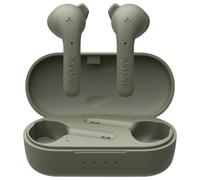 DEFUNC True Wireless Earbuds True Basic IPX4 Waterproof In-Ear Earphones 5.0 Bluetooth Stereo Headphone Built-in Mic, Automatic One-Step Pairing, Long Playtime & Charging Case (Green)