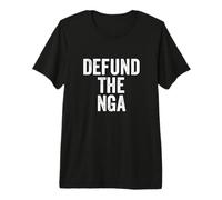 Defund The NGA - National Geospatial-Intelligence Agency Premium T-Shirt