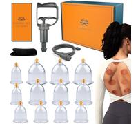 DEFUNX 12 Cups Cupping Set for Massage Therapy at Home Cupping Set Suction Cups for the Whole Body