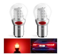 Defvnsy 380 P21/5W Bulb Brake Light, 1157 BAY15D 12V LED Lights Bulb - Red