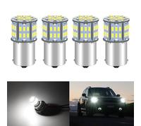 Defvnsy P21W 1156 BA15S LED Bulb Super Bright 1141 1003 1073 7506 Car Bulb Light 12V-24V 3014 54SMD Replacement Bulbs for Turn Signal Indicator Parking Reverse Light (4 Pack)