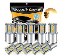 Defvnsy - Pack of 10-382 P21W Bulb 12V 1156 BA15S LED Interior Bulbs