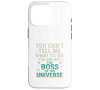 DEFY AUTHORITY RULE YOUR OWN UNIVERSE Novelty Gift. Case for iPhone 16 Pro