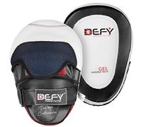 DEFY Gel Padded Punch Mitts Boxing Pads Focus Mitts Punching MMA Hook and Jab Curved Training Kickboxing, Striking, Muay Thai Martial Arts Focus Pad