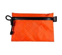 DEFY Project ECOPAK™ Travel Pouch | Lightweight Nylon Organizer For Accessories | Premium Tech Wallet | Water Resistant Travel Organizer (Medium, Orange)
