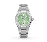 Defy Skyline 36mm Steel Automatic Watch - Green
