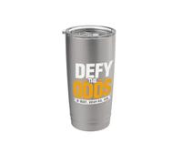 Defy the Odds. Be Brave. Dream Big. Win. Stainless Steel Insulated Tumbler