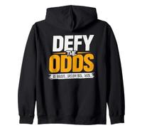 Defy the Odds. Be Brave. Dream Big. Win. Zip Hoodie