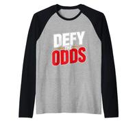 Defy the Odds Raglan Baseball Tee