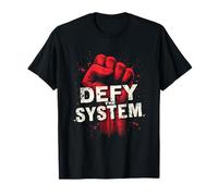 DEFY The System Rebellion Empowerment T-Shirt