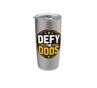 Defying the Odds Built Differently Daring to Begin Courage Stainless Steel Insulated Tumbler