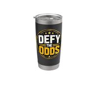 Defying the Odds Built Differently Daring to Begin Courage Stainless Steel Insulated Tumbler