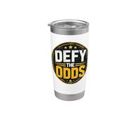 Defying the Odds Built Differently Daring to Begin Courage Stainless Steel Insulated Tumbler