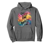 Defying The Odds One Lynch Syndrome, Lynch Syndrome Fighter Pullover Hoodie