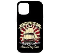 DEFYING TYRANNY Since Day One Vintage Nautical Ship Case for iPhone 12/12 Pro