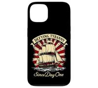 DEFYING TYRANNY Since Day One Vintage Nautical Ship Case for iPhone 13