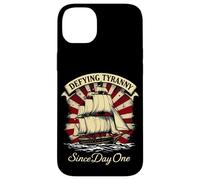DEFYING TYRANNY Since Day One Vintage Nautical Ship Case for iPhone 14 Plus