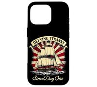 DEFYING TYRANNY Since Day One Vintage Nautical Ship Case for iPhone 16 Pro