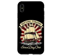 DEFYING TYRANNY Since Day One Vintage Nautical Ship Case for iPhone XS Max