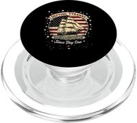 DEFYING TYRANNY Since Day One Vintage Nautical Ship PopSockets PopGrip for MagSafe