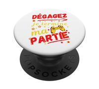 Dégagez Je Termine Ma Partie | Gamer Jeux Vidéo et Console PopSockets Adhesive PopGrip