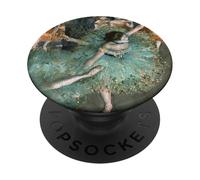 Degas Ballerina Green Dancer Ballet Gift Impressionism PopSockets Adhesive PopGrip