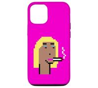 Degen Smokers Club 1224 NFT Ravencoin Generative Pixel Art Case for iPhone 12/12 Pro