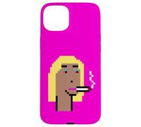 Degen Smokers Club 1224 NFT Ravencoin Generative Pixel Art Case for iPhone 15 Plus