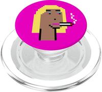 Degen Smokers Club 1224 NFT Ravencoin Generative Pixel Art PopSockets PopGrip for MagSafe