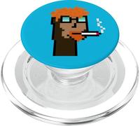 Degen Smokers Club #268 NFT Ravencoin Generative Pixel Art PopSockets PopGrip for MagSafe