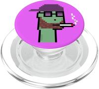 Degen Smokers Club #474 NFT Ravencoin Generative Pixel Art PopSockets PopGrip for MagSafe