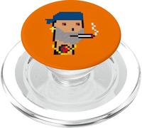 Degen Smokers Club #503 NFT Generative Pixel Art Ravencoin PopSockets PopGrip for MagSafe