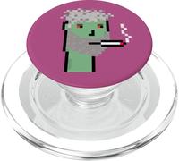 Degen Smokers Club #82 NFT Generative Pixel Art On Ravencoin PopSockets PopGrip for MagSafe