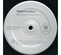 Degeneration - Una Musica Senza Ritmo [12" VINYL] [12" VINYL]