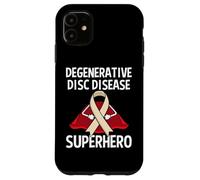 Degenerative Disc Disease DDD Superhero Support Ribbon Case for iPhone 11