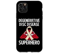 Degenerative Disc Disease DDD Superhero Support Ribbon Case for iPhone 11 Pro Max