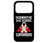 Degenerative Disc Disease DDD Superhero Support Ribbon Case for iPhone 17 Pro
