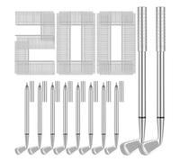 Deger 200 Pcs Golf Ballpoint Pens Decorative Pens for Colleagues Office Supplies Durable Well Crafted