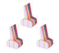 Deger 300 x Multi-coloured Waterproof Plastic Plant Labels T-Type Nursery Garden Labels 6 x 10 cm
