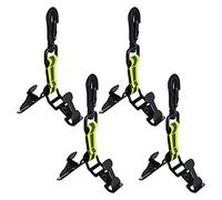 Deger 4 Pcs Fire Engine Glove Strap Firefighter Police Rescue Work Glove Belt Clips