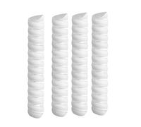 Deger 4PCS Tree Trunk Protector Plastic Spirals Tree Guards Trunk Protector Tubes Wraps Protect Plant from Deer Rabbit Cats Easy to Use B