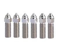 Deger For K1 Printer High Flow Nozzles, K1 MAX 0.4Mm X 2Pcs/0.6Mm X 2Pcs/0.8Mm X 1Pcs/1Mm X 1Pcs 6 Pieces In Total